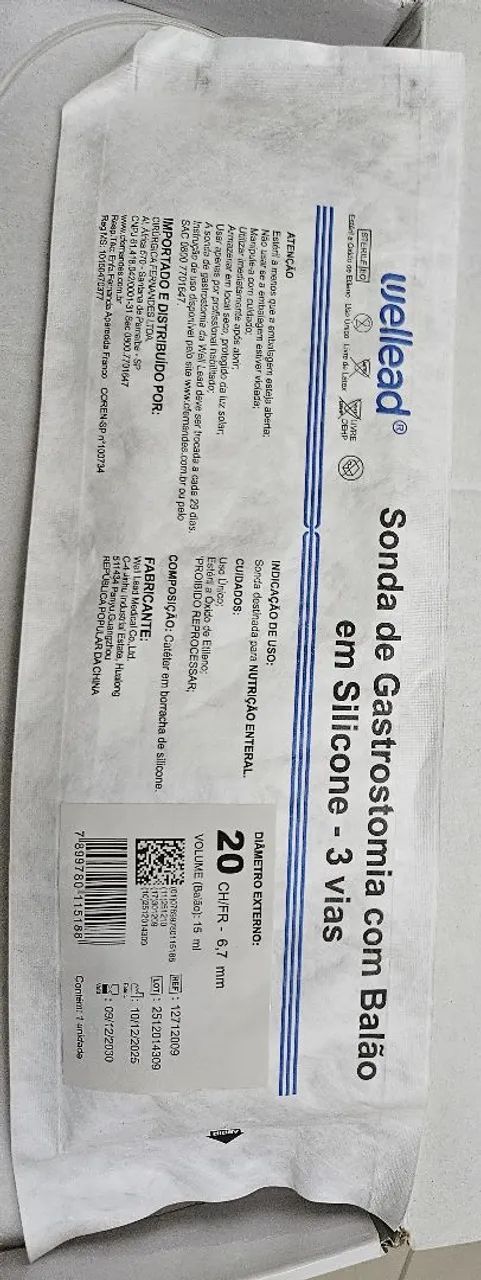SONDA DE GASTROSTOMIA (GTT)