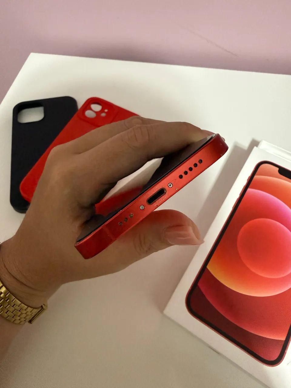 iPhone 12 - Red 128gb - Foto 5