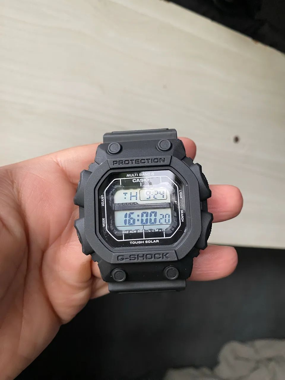 Gshock Steel Black 