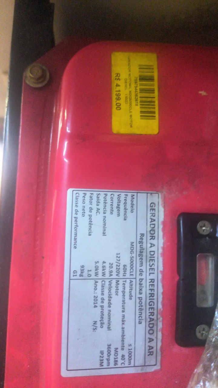 Gerador a Diesel  - Foto 2