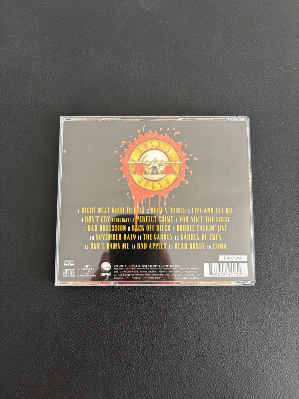 CD Guns N? Roses - Use Your Illusion I Original - Foto 5