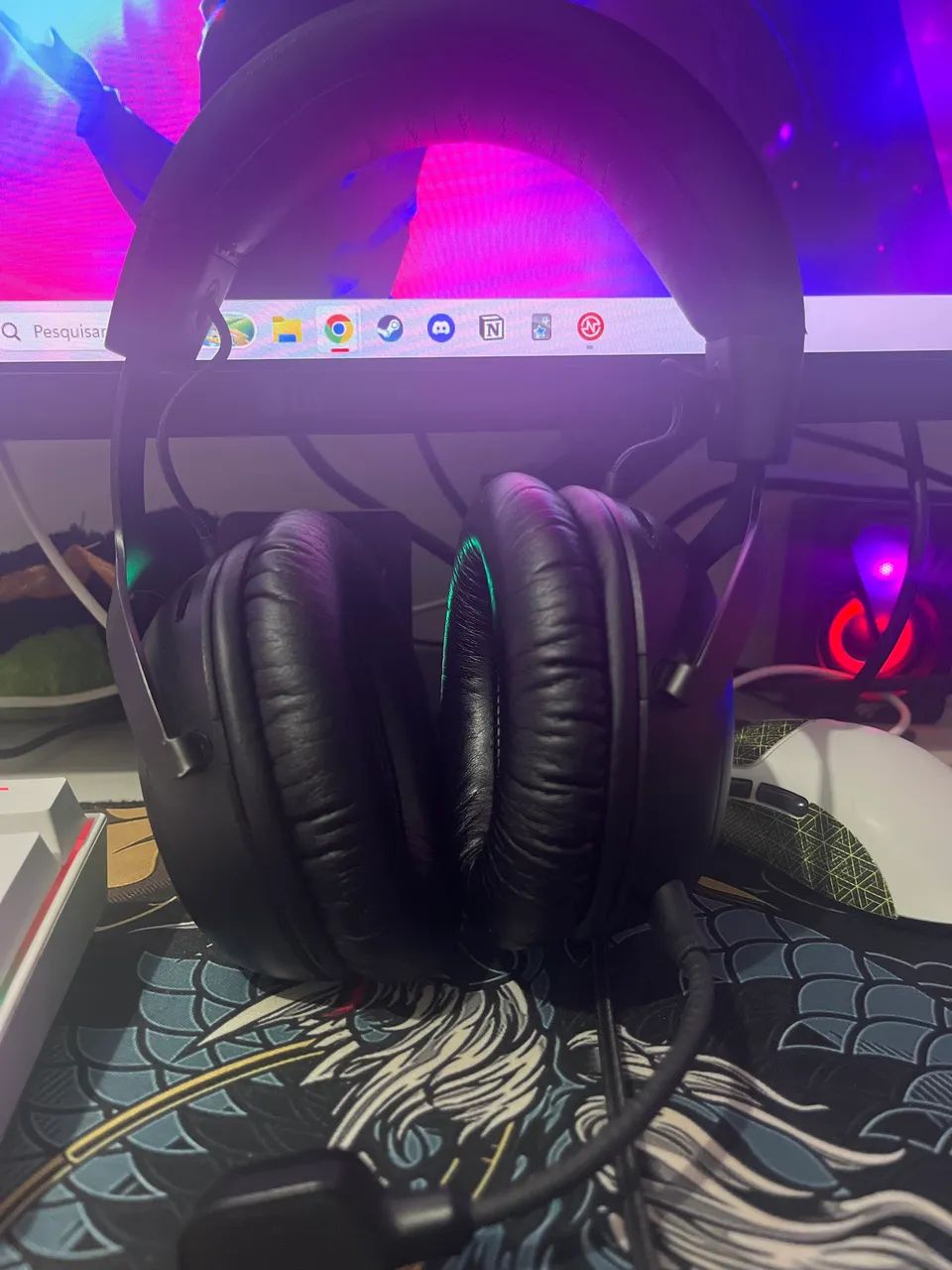 Headset Hyperx Cloud 3 - 1 ano de uso  - Foto 3