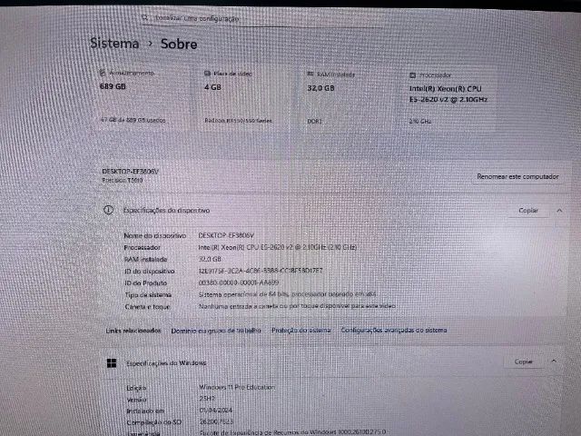 Computador Dell Precision T5610 Xeon E5-2620 v2 32gb Hd 500  Ssd 240 - Foto 5
