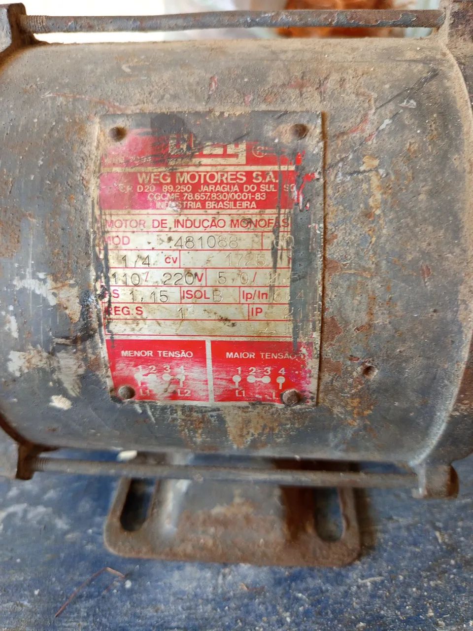 Motor bifásico 1/4 cv  - Foto 2