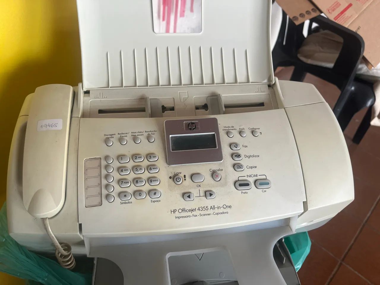     Impressora HP Officejet 4355 All-in-One (Imprime, Copia e Scanner)