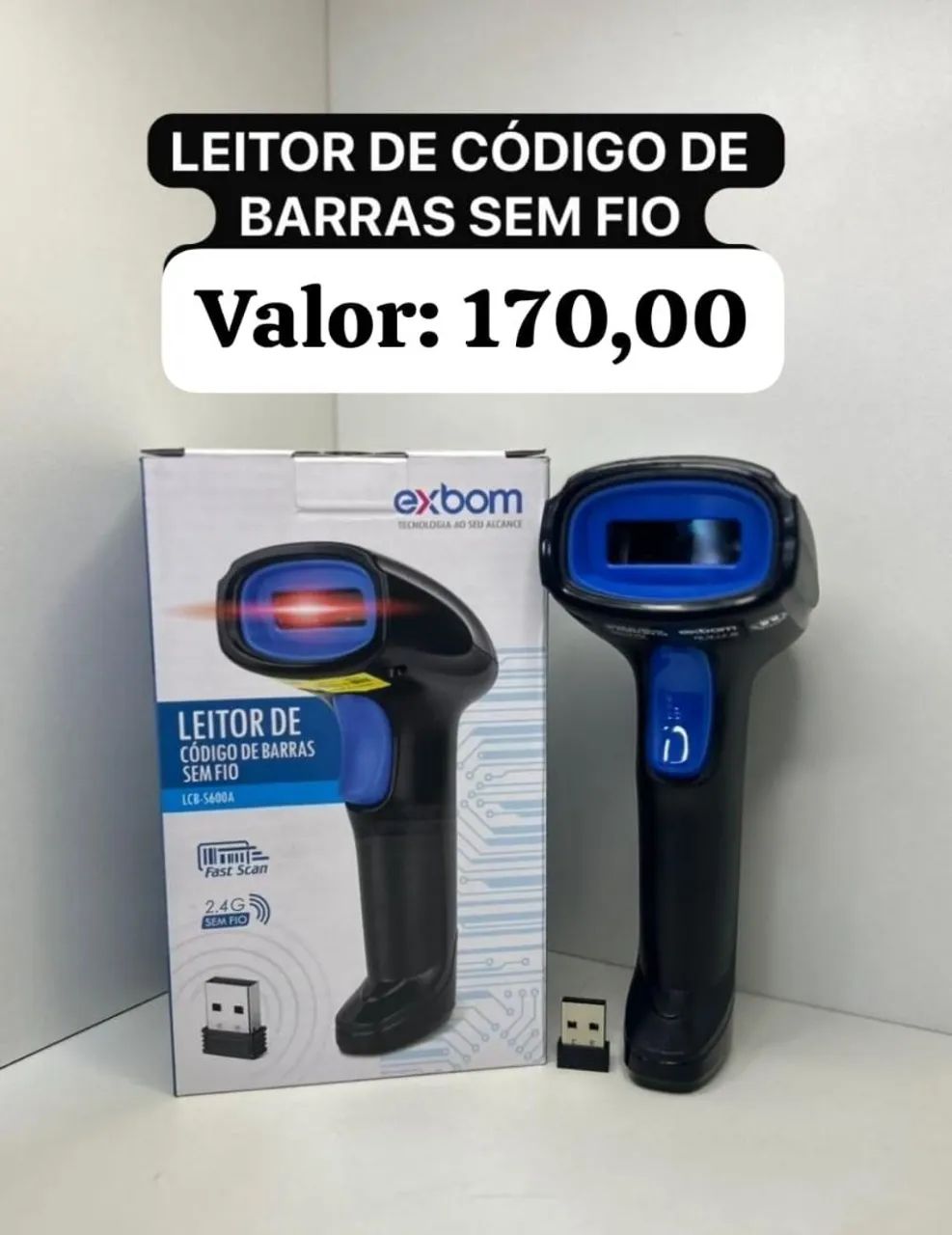 LEITOR DE CÓDIGO DE BARRAS 