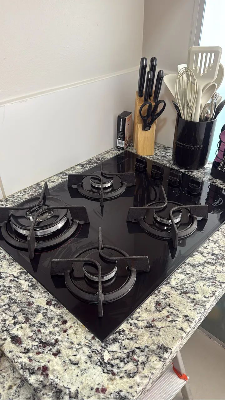 Fogão cooktop 4 bocas
