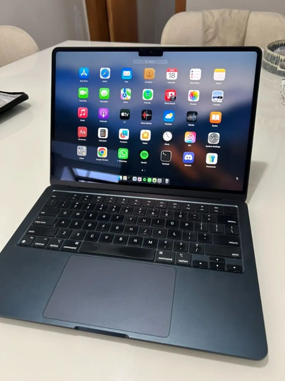 MacBook Air M2 Midnight 256GB 8GB RAM | Impecável | Bateria Normal