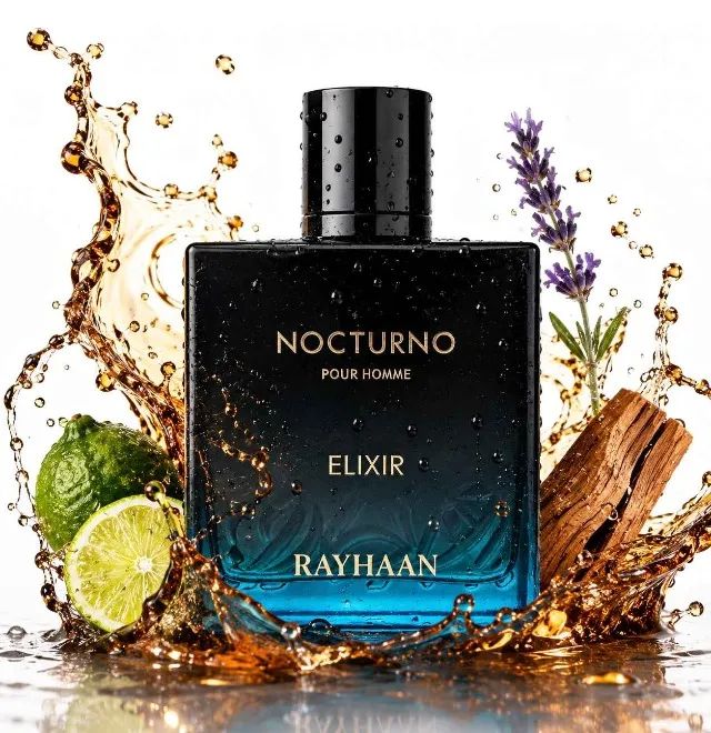 Perfume Rayhaan Nocturno Elixir Eau De Parfum 100ml - Foto 2
