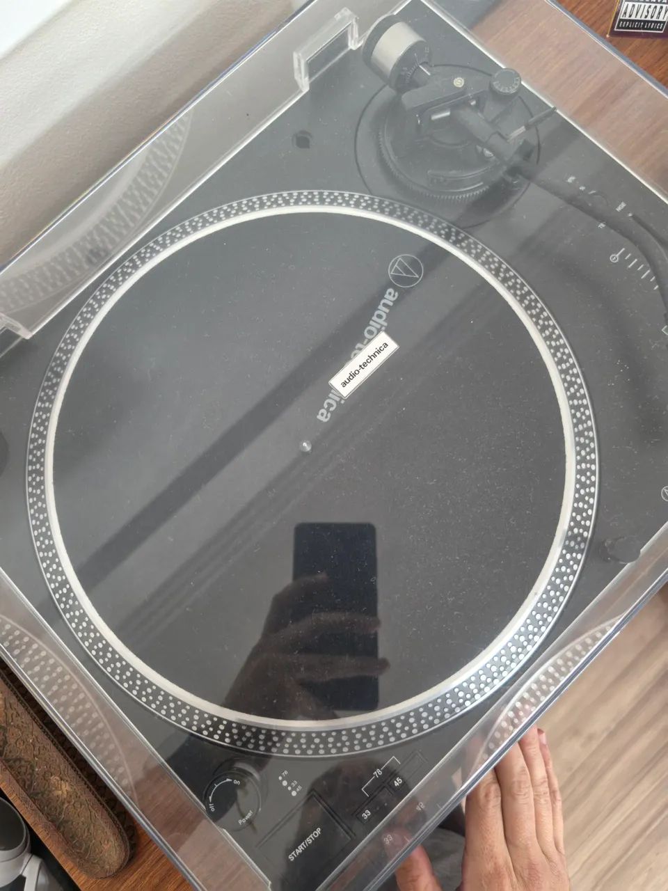 Toca discos Audio-Technica AT-LP120