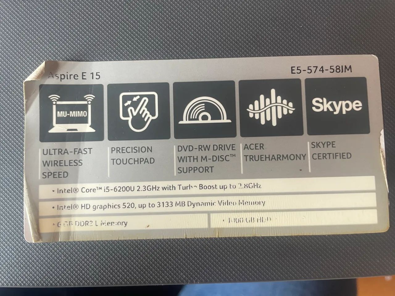 Notebook Acer E5-574 - Leia anúncio  - Foto 5