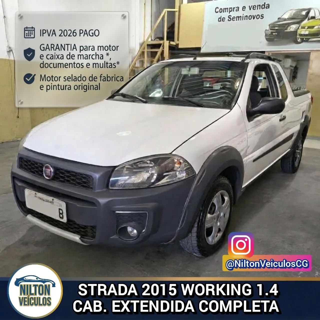 Fiat Strada Working 1.4 MPI Fire Flex 8V CE 2015