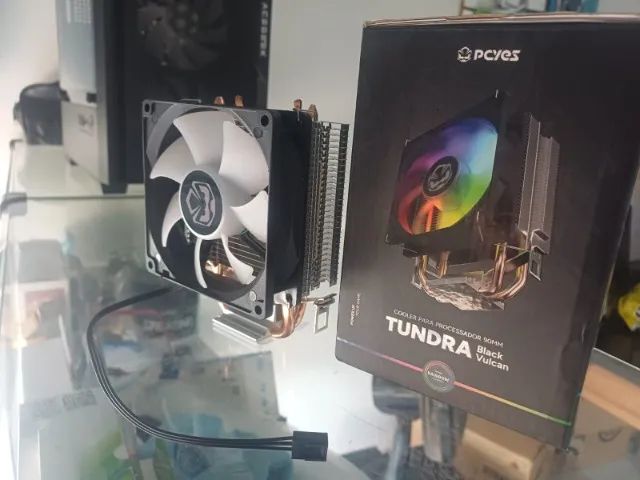 Cooler para Processador de torre LED - Novo - Foto 3
