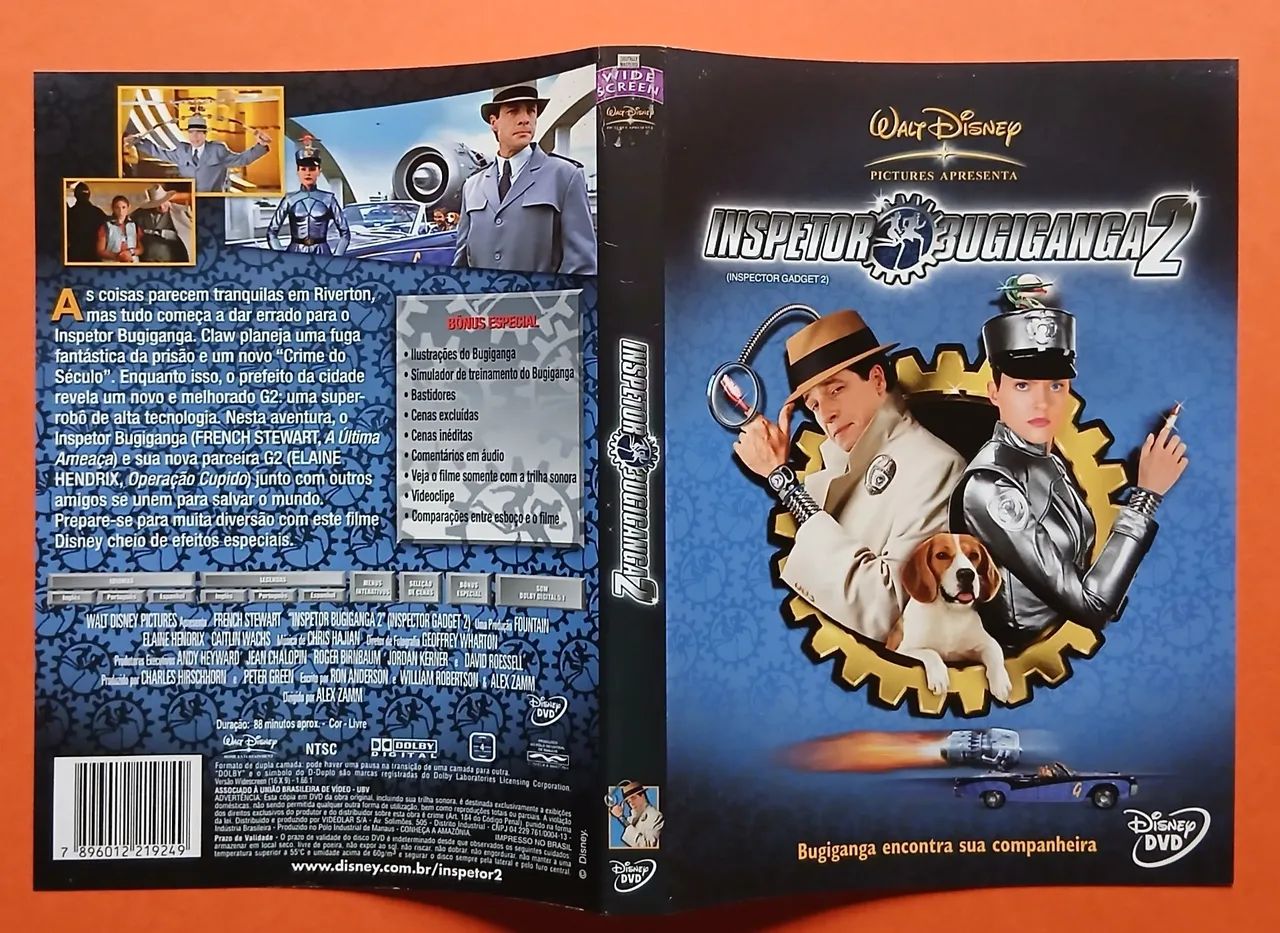 Dvd Inspetor Bugiganga 2 - Walt Disney  - Foto 3
