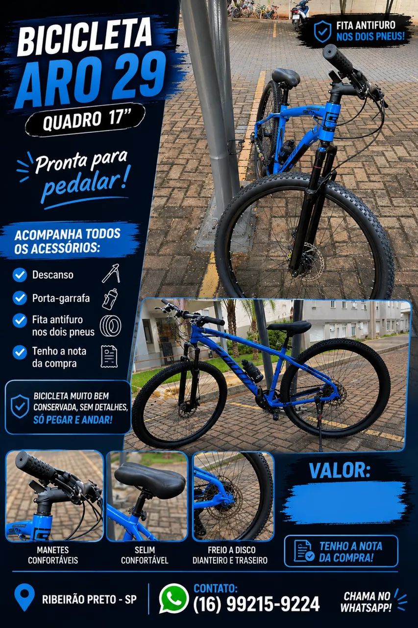 Bicicleta Aro 29