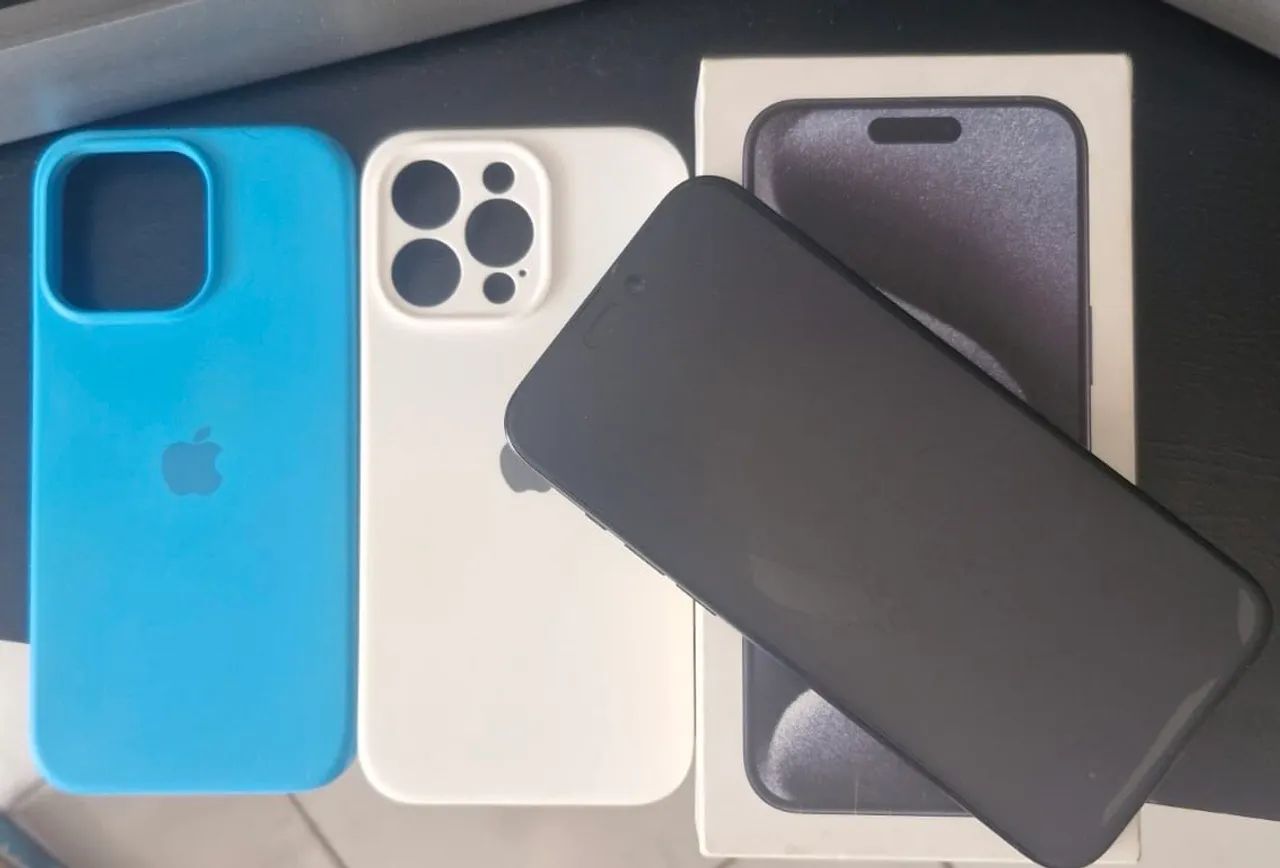 iPhone 15 Pro Max 256GB Azul - Versão Americana  - Foto 2