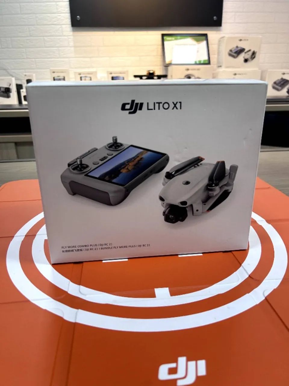 DJI Lito X1 Fly More Combo Plus com Tela e 3 Baterias HOMOLOGADO