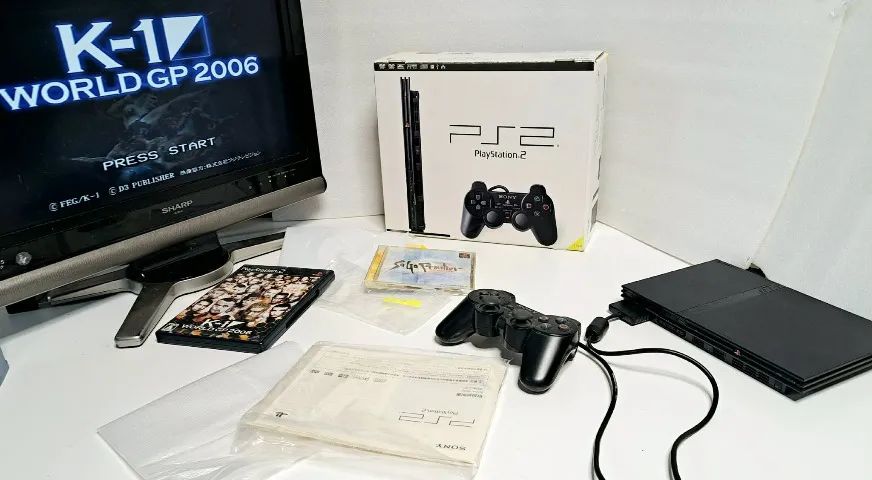 Playstation 2 Slim Scph 70000 Jap (serial Batendo 1387294