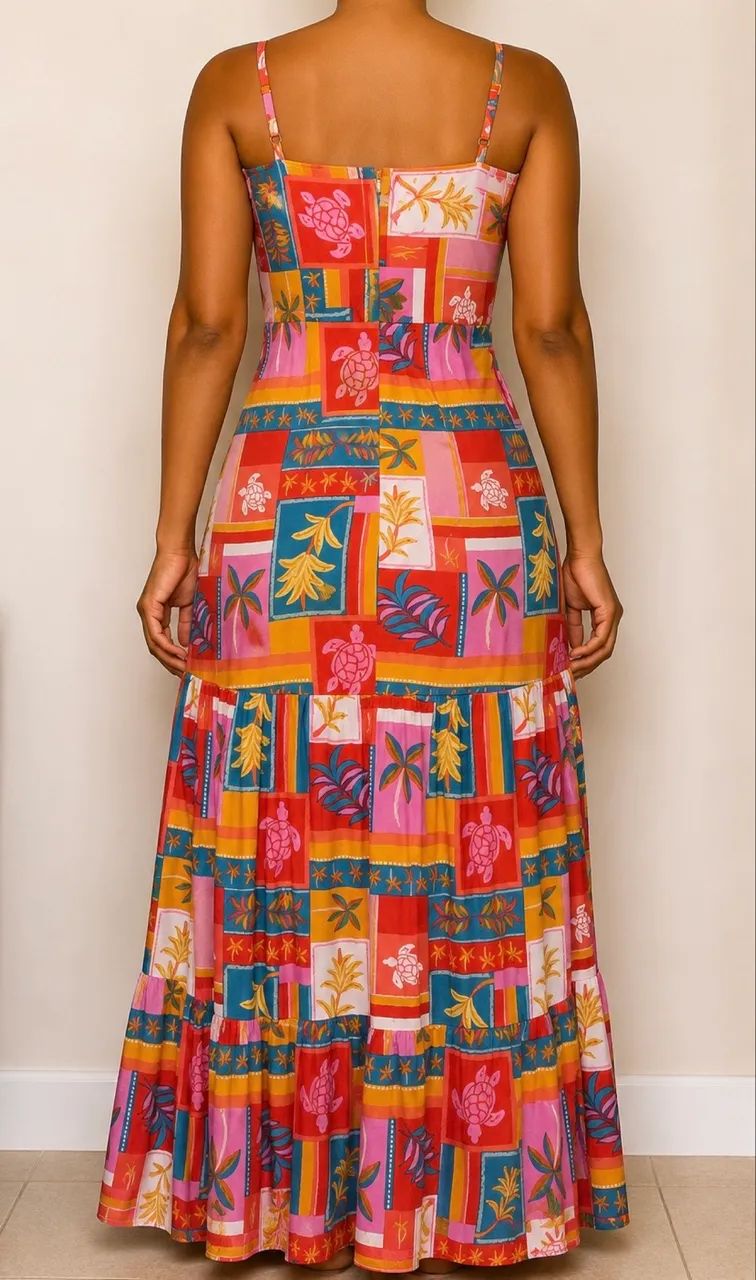 Vestido longo tamanho P - Foto 2