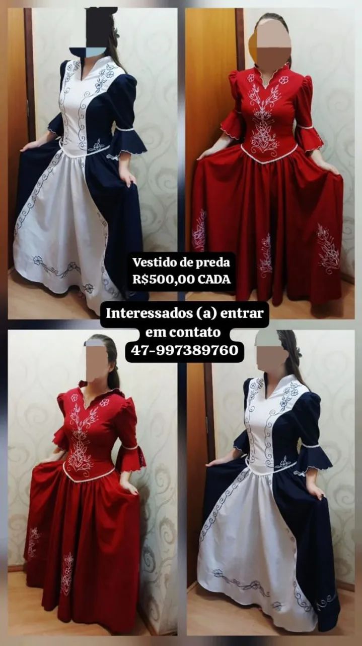 Vestido de prenda
