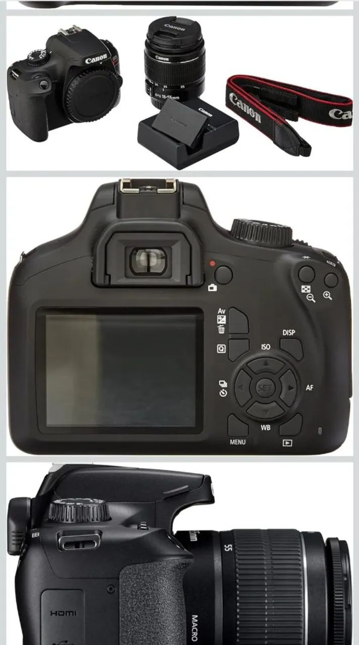 Camera canon t100