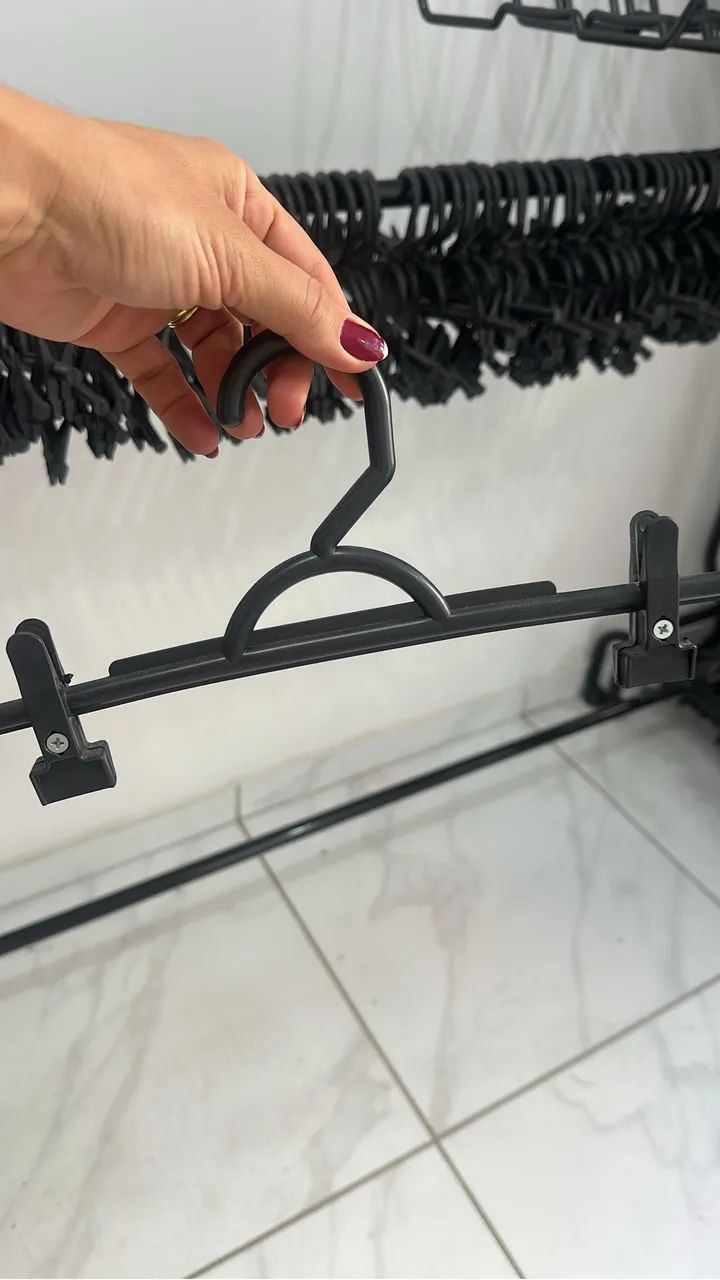 Cabides presilha preto