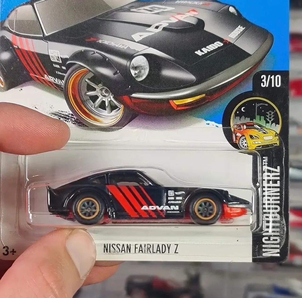 Hot Wheels Nissan Fairlady Z Advan Super Treasure Hunt | 1:64