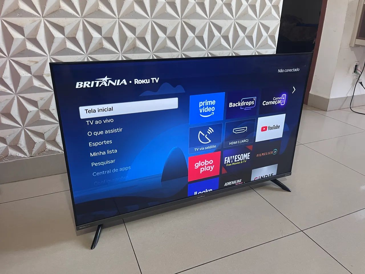 Smart Tv roku 43 polegadas  - Foto 3