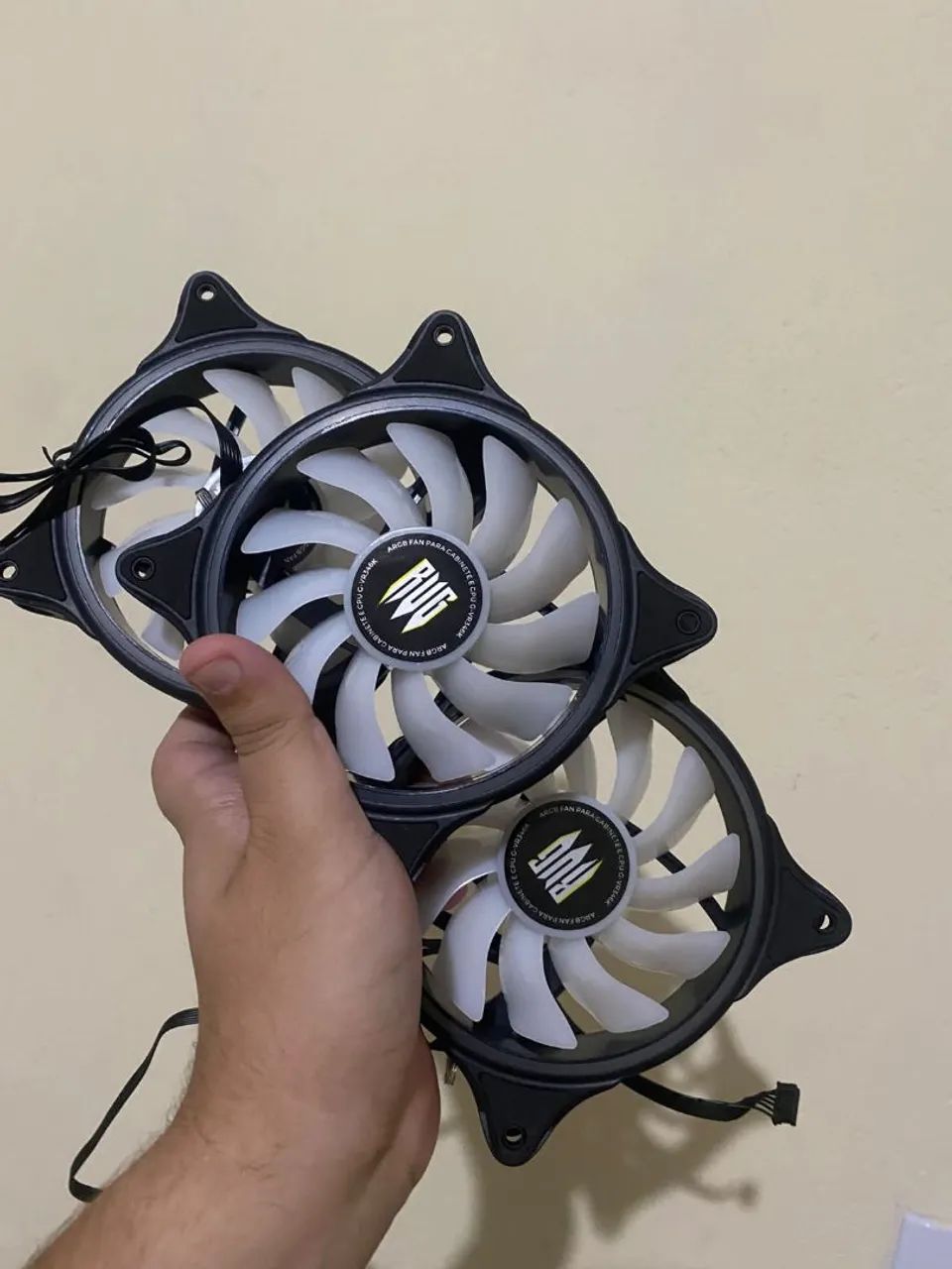 Kit fan para gabinete ARGB  - Foto 2