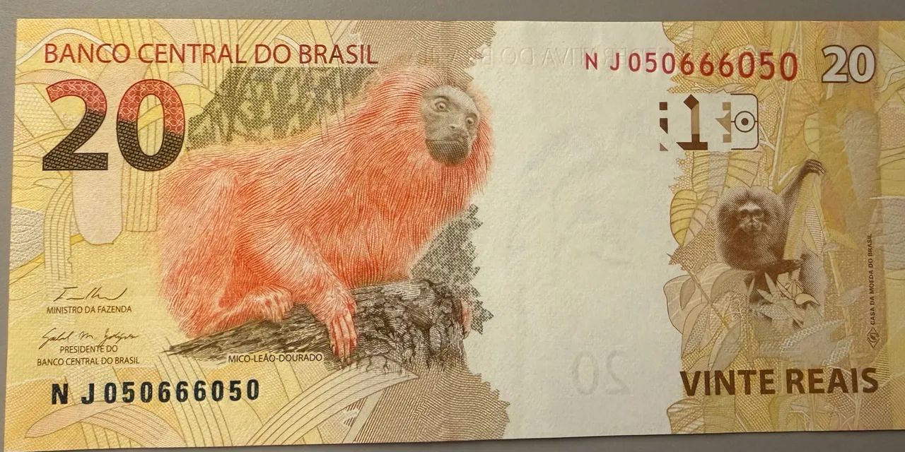 Cédula $20,00 radar 