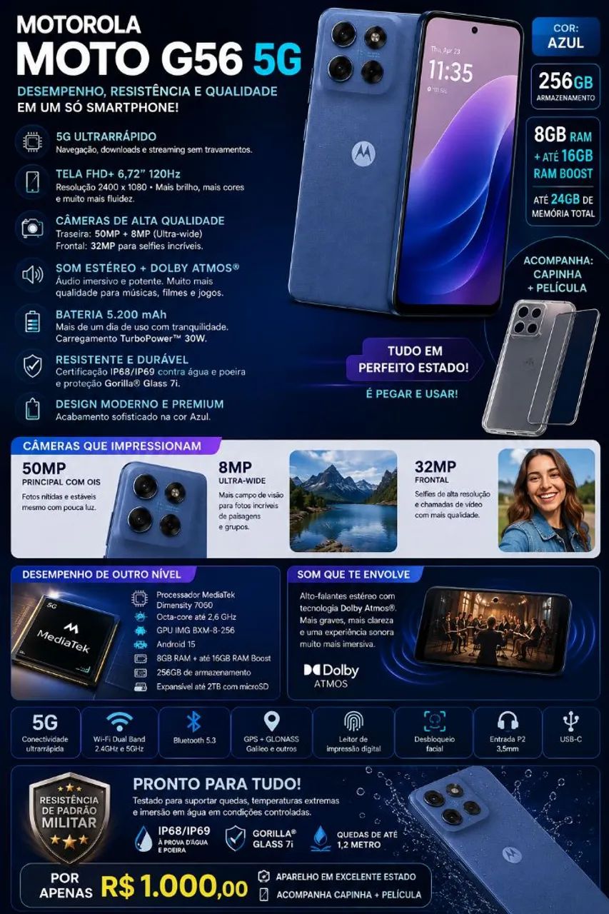 Motorola Moto G56