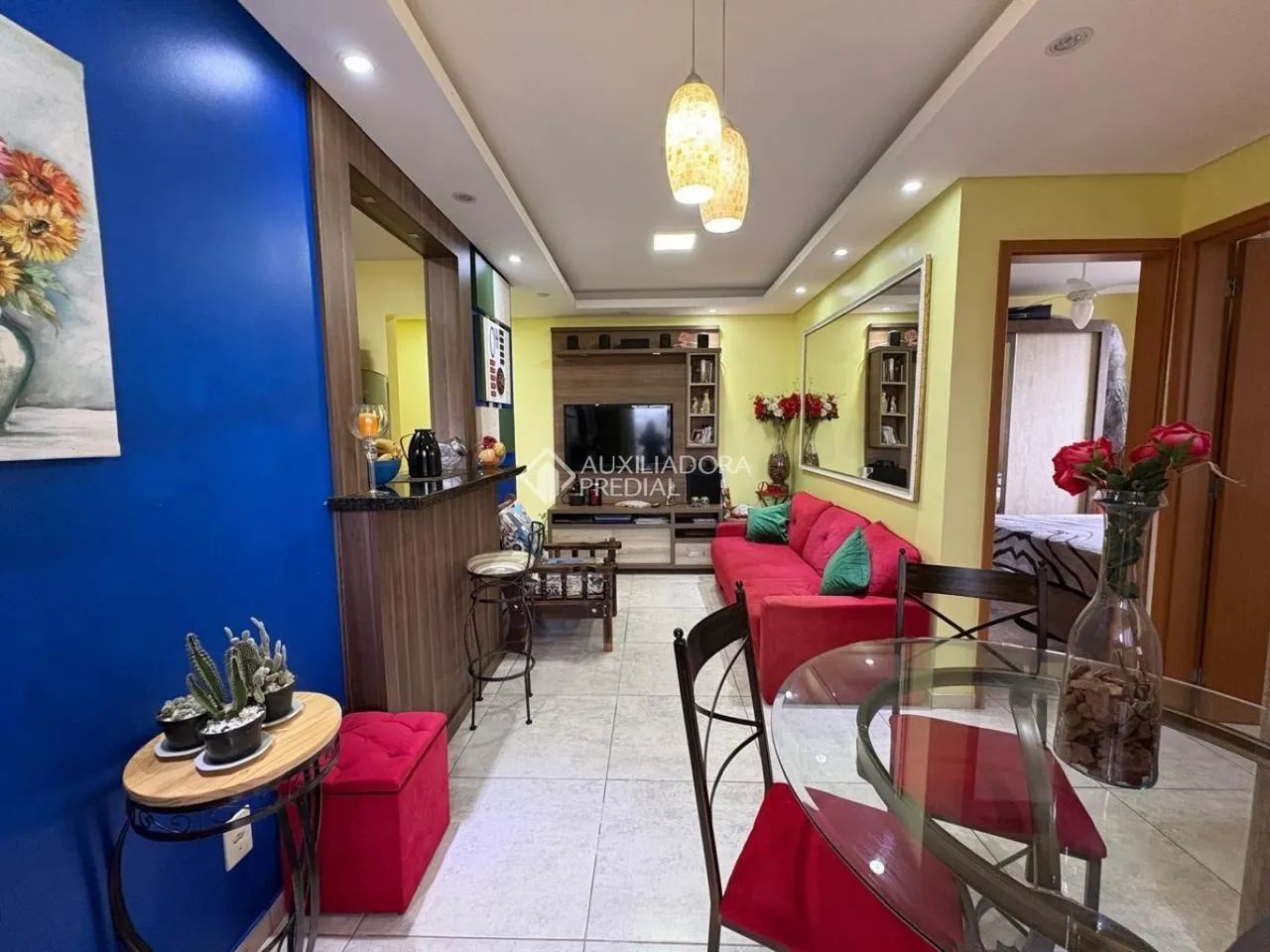 Apartamento de 2 quartos, vaga escriturada, sacada, churrasqueira, mobiliado à venda. - Foto 11