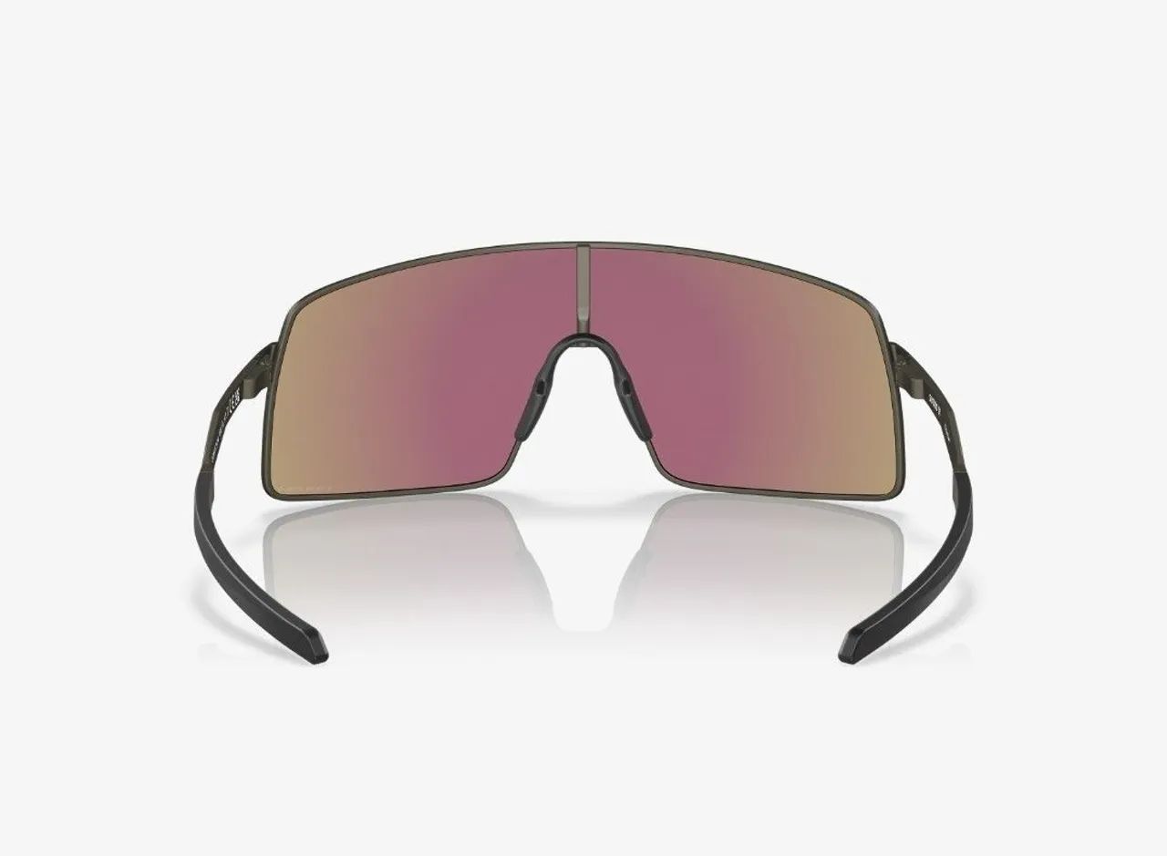 Óculos de Sol Oakley Sutro TI Satin Lead Prizm Sapphire  - Foto 2