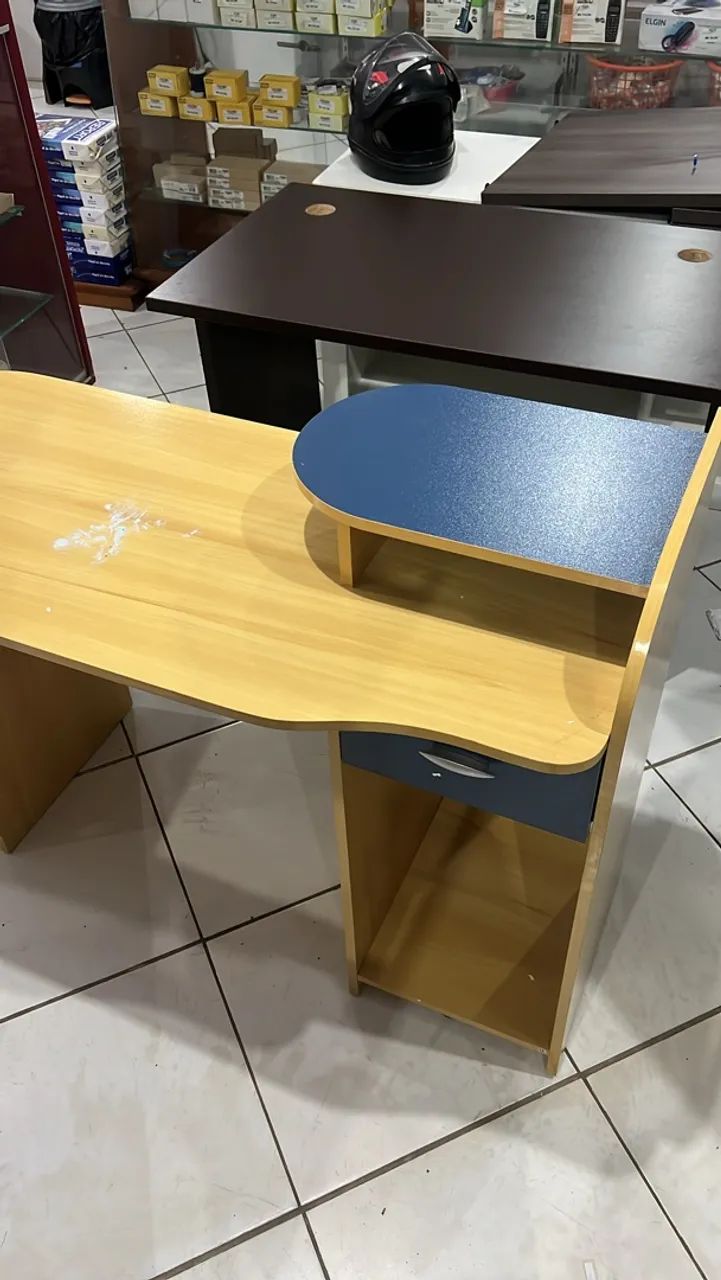 Mesa para computador completo com gaveta - Foto 2