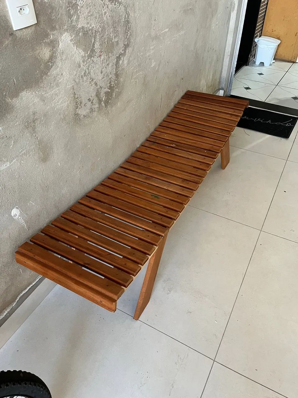 Banco de madeira  - Foto 2