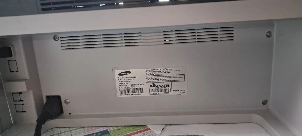 Impressora Samsung Multifuncional M2070W Laser - Foto 4