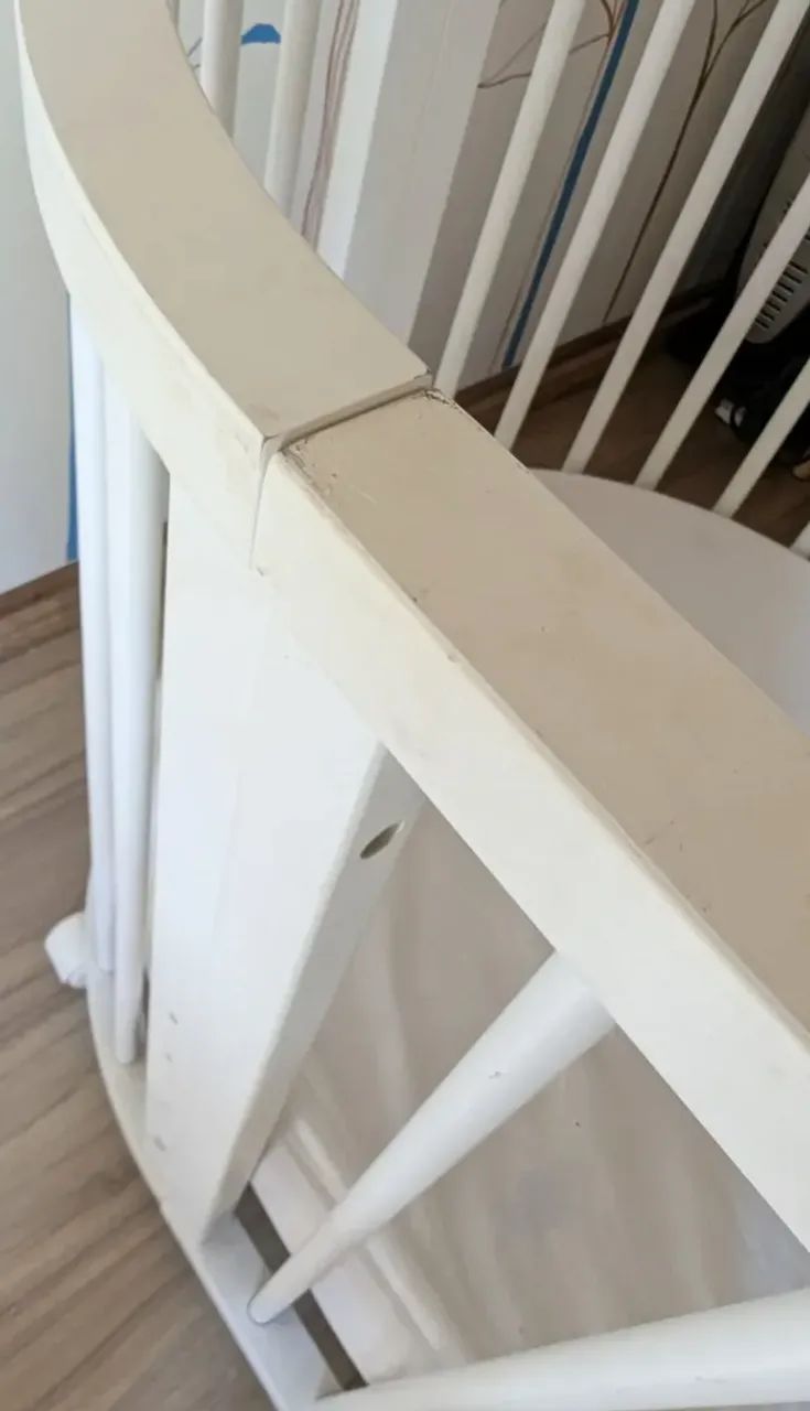 Berço Sleeper Crescer Evolution 4 Em 1 Branco Só Retirada!!!  - Foto 4