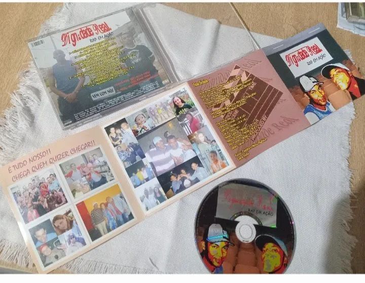 cd dignidade real rap em acao/ raridade rap nacional anos 90 - Foto 4