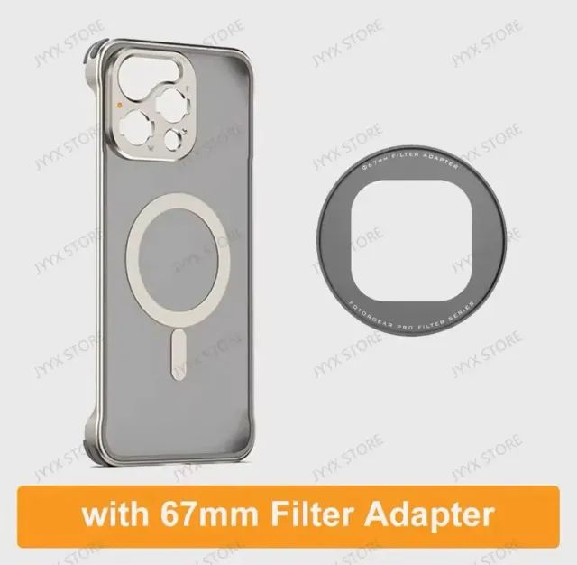 Case Fotorgear c/ Suporte Filtros 67mm para iPhone 16 Pro - Foto 3