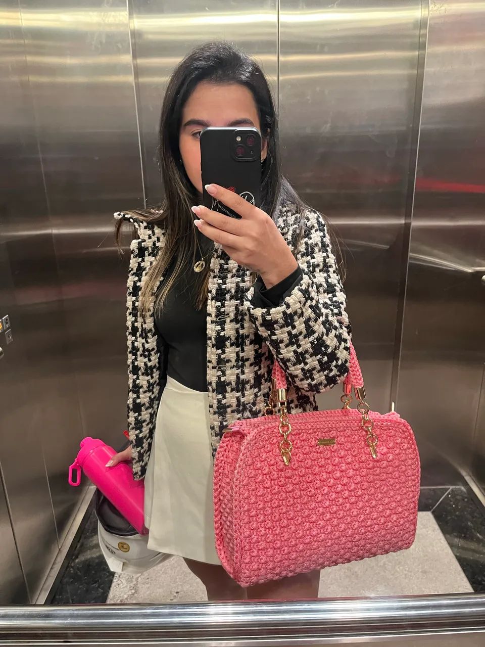Bolsa em crochê Charlotte - Foto 3