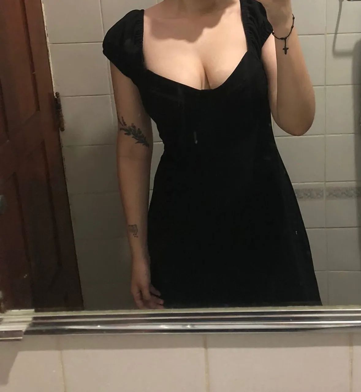 Vestido curto preto  - Foto 3