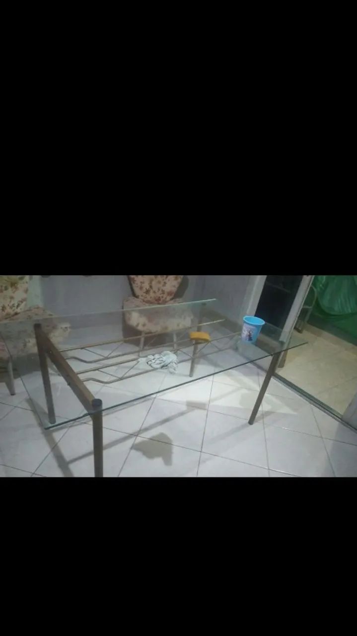 Mesa de vidro nova 