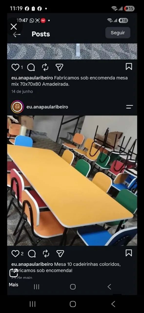 Fabricamos móveis Escolares infantil