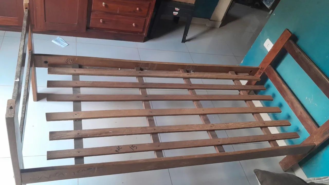 cama de  madeira solteiro  - Foto 2