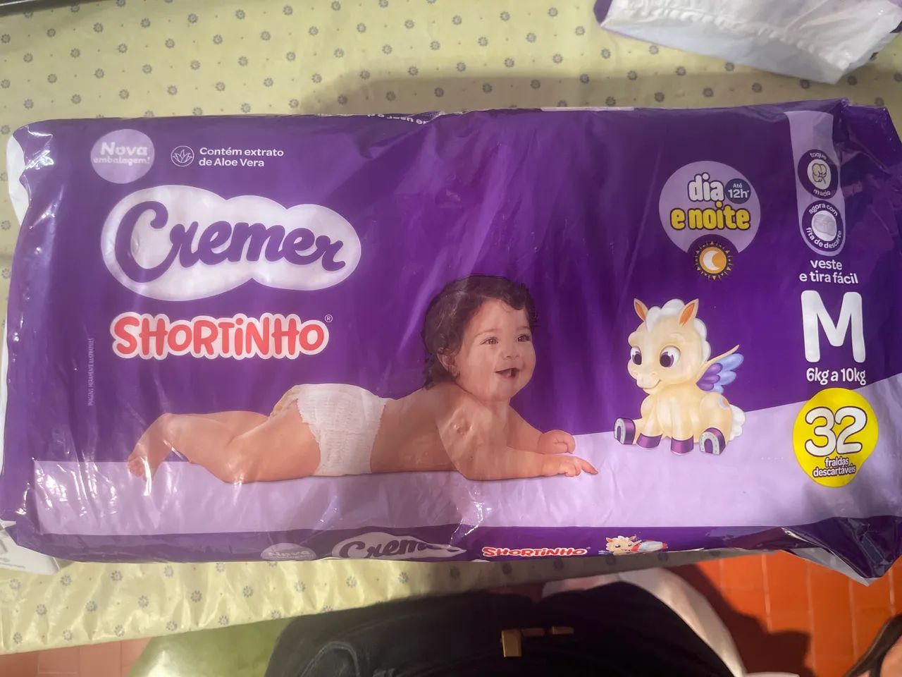 Kit Fralda Cremer Shortinho 