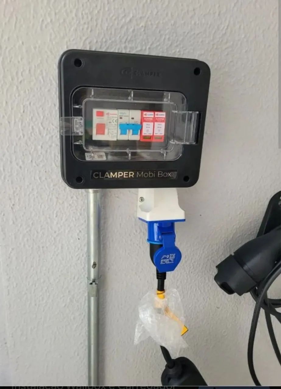 Instalação de walbox 