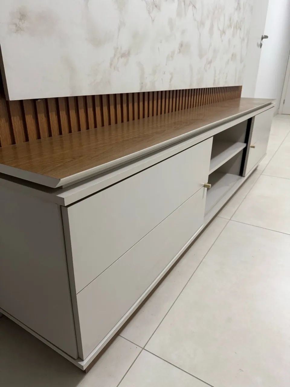 Rack com painel para televisão  - Foto 4