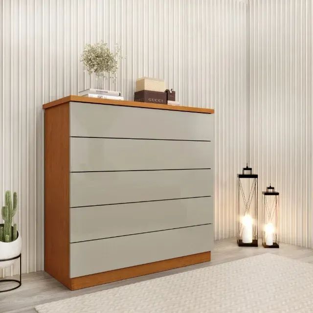 CÔMODA PREMIUM  5 GAV  MDF. PRONTA ENTREGA. - Foto 3