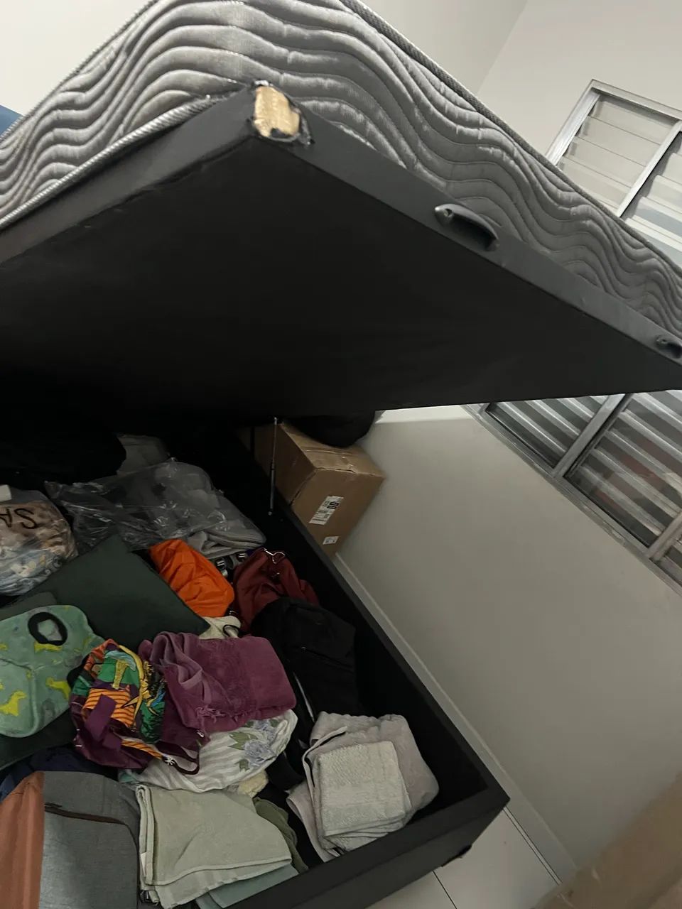 Cama casal box com colchão  - Foto 2