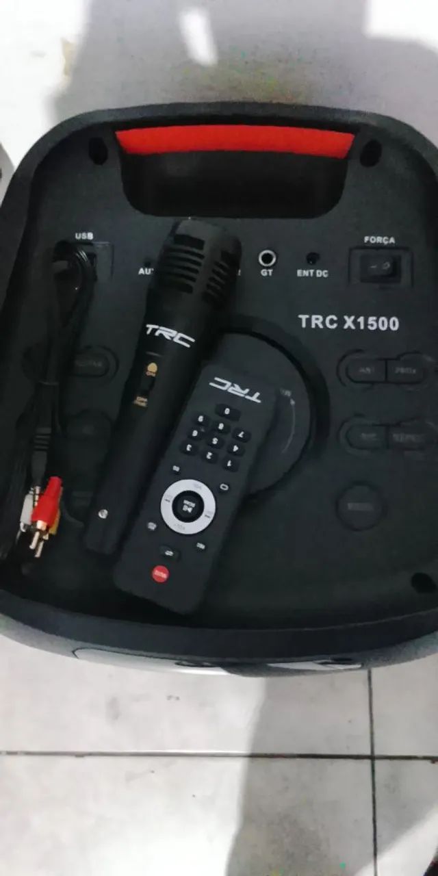 Caixa de som Trc x1500